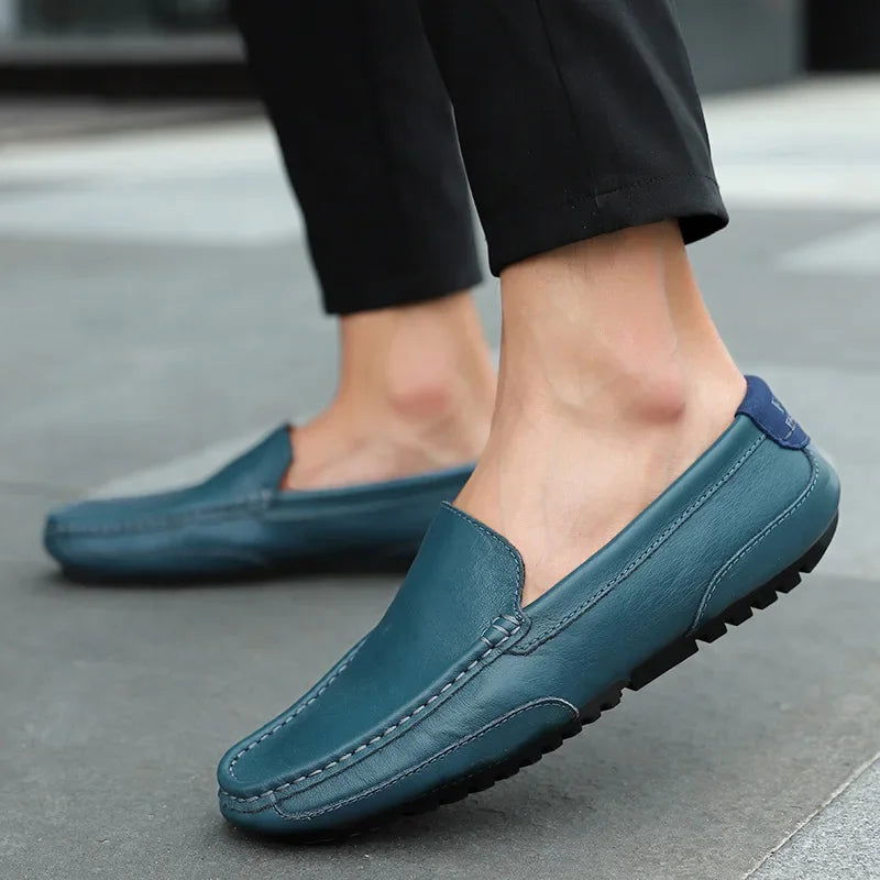 Mocassins Homme Urbain en Cuir Souple