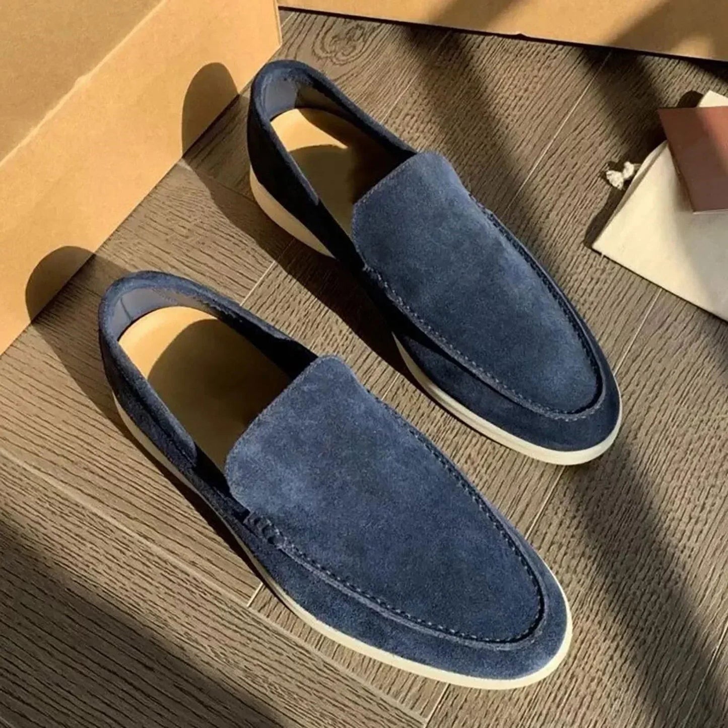 Mocassins Homme Urbain en Daim