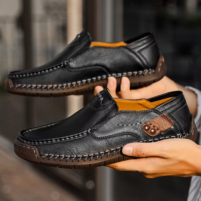 Mocassins Homme en Cuir - Finition Artisanale