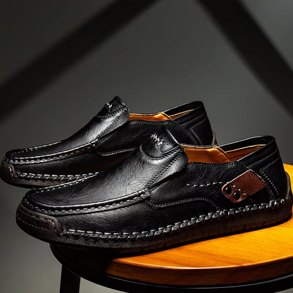 Mocassins Homme en Cuir - Finition Artisanale