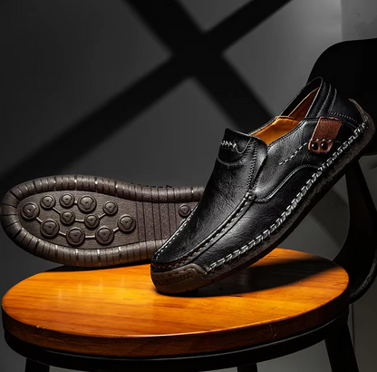 Mocassins Homme en Cuir - Finition Artisanale