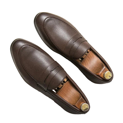 Mocassins Homme en Cuir Grainé - Confort et Style