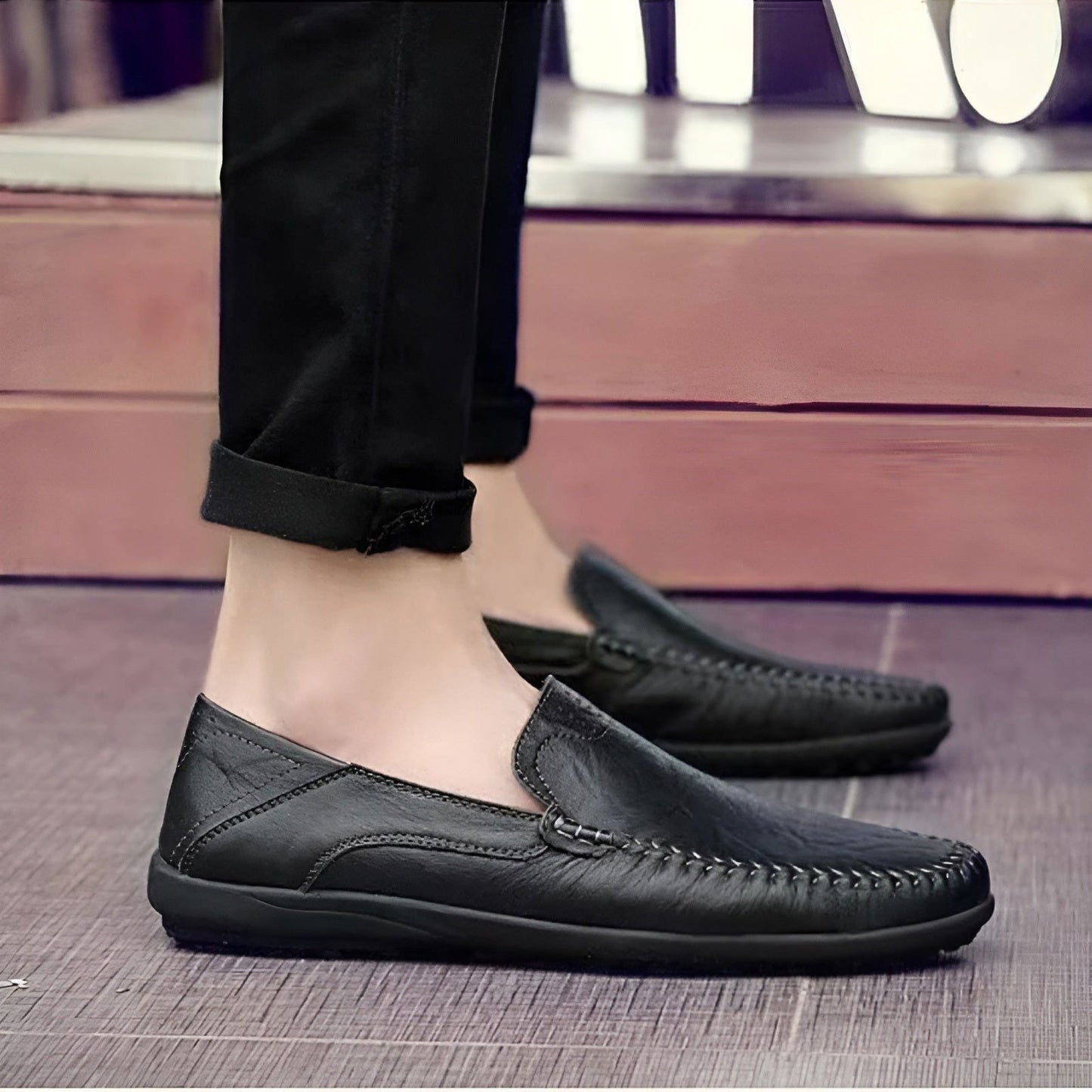 Mocassins Homme en Cuir Souple - Style et Confort au Quotidien