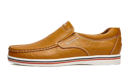 Mocassins Homme en Cuir Sportif Classe