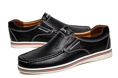 Mocassins Homme en Cuir Sportif Classe