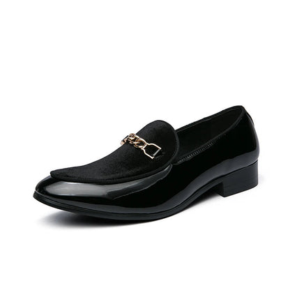Mocassins Homme en Cuir Verni - Chic & Confort