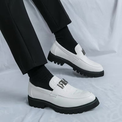 Mocassins Homme en Cuir Verni - Style Audacieux & Confortable