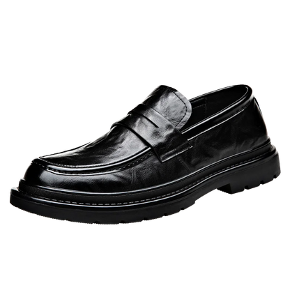 Mocassins Homme en Cuir Verni - Style Moderne et Confort