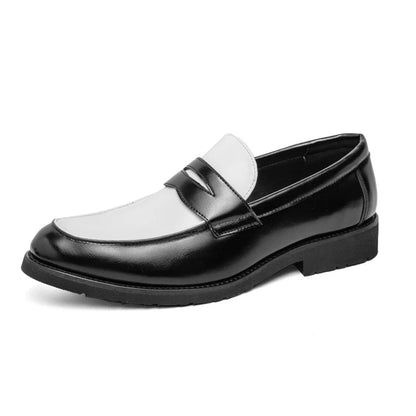 Mocassins Homme en Cuir Verni - Style Vintage et Raffiné