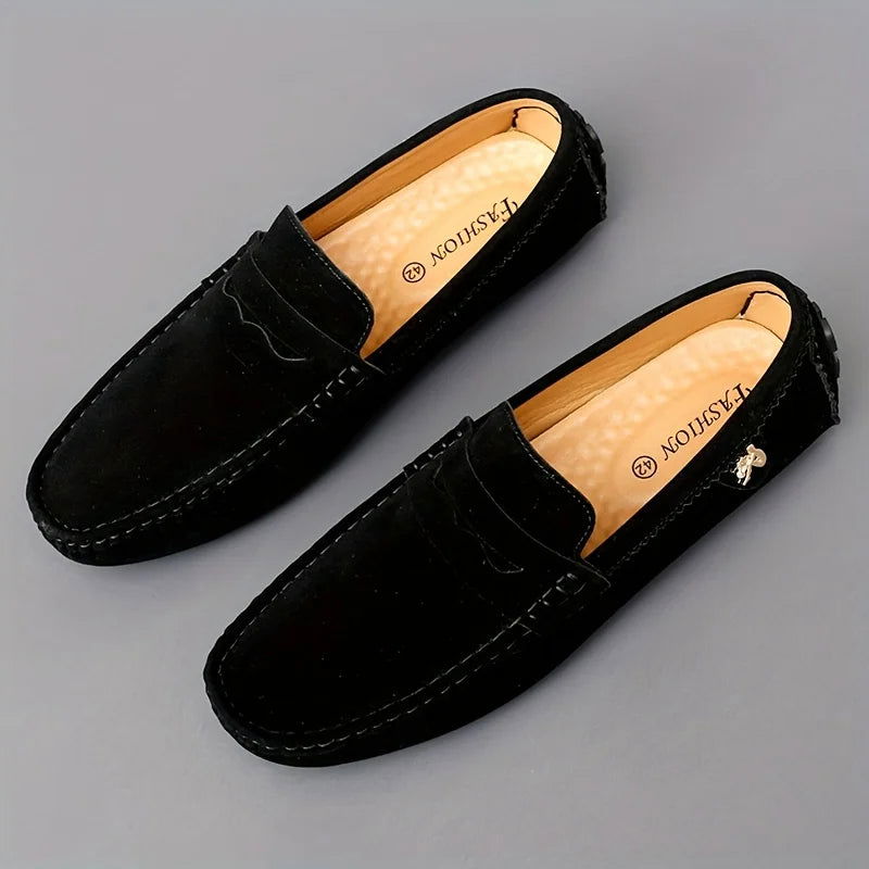 Mocassins Homme en Daim - Audace et Style Décontracté