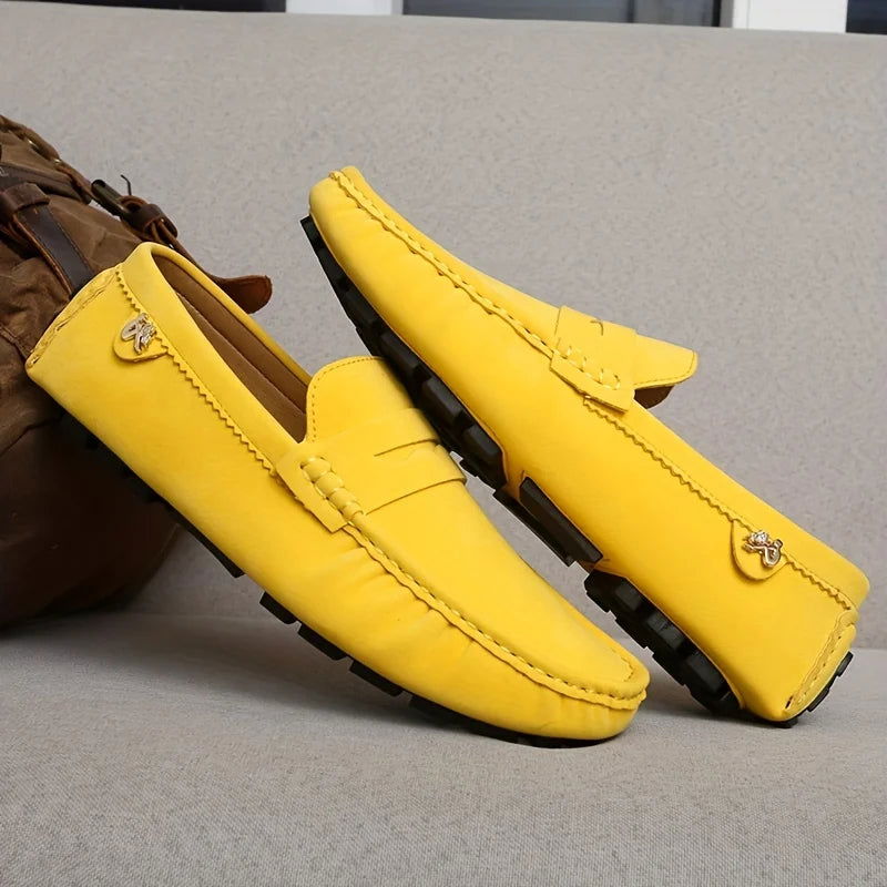Mocassins Homme en Daim - Audace et Style Décontracté