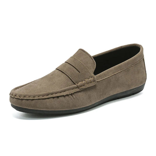 Mocassins Homme en Daim - Confort et Sobriété
