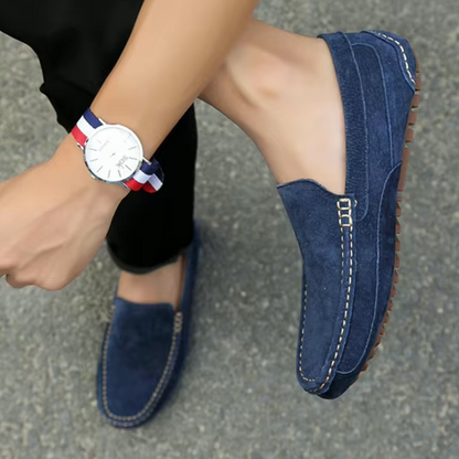 Mocassins Homme en Daim - Simplicité et Confort
