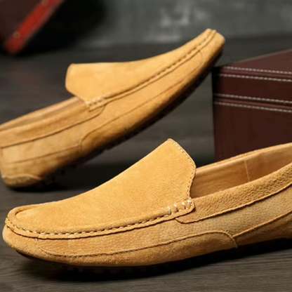 Mocassins Homme en Daim - Simplicité et Confort