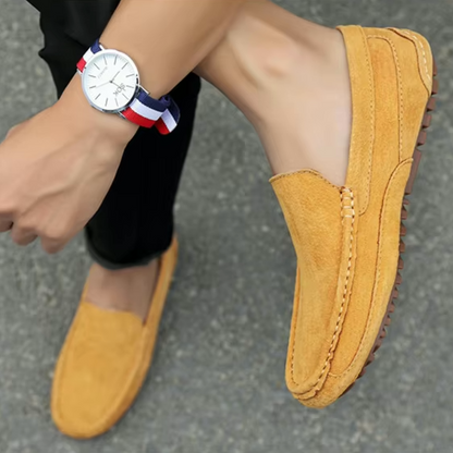 Mocassins Homme en Daim - Simplicité et Confort