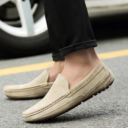 Mocassins Homme en Daim - Simplicité et Confort