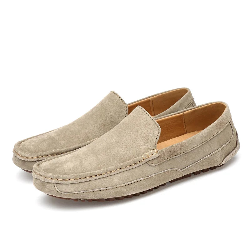 Mocassins Homme en Daim - Simplicité et Confort