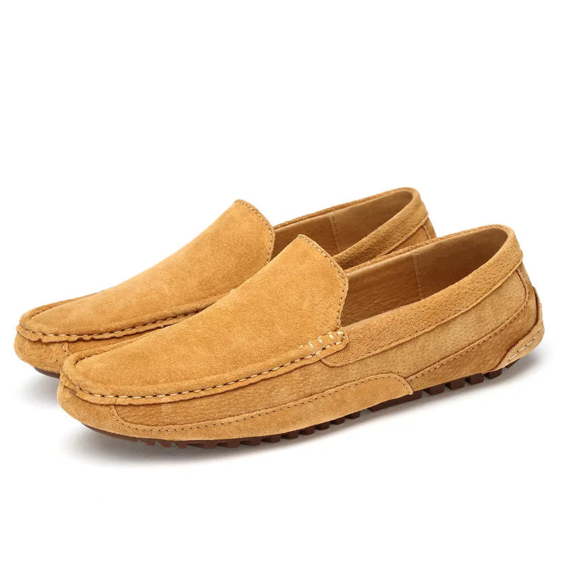 Mocassins Homme en Daim - Simplicité et Confort