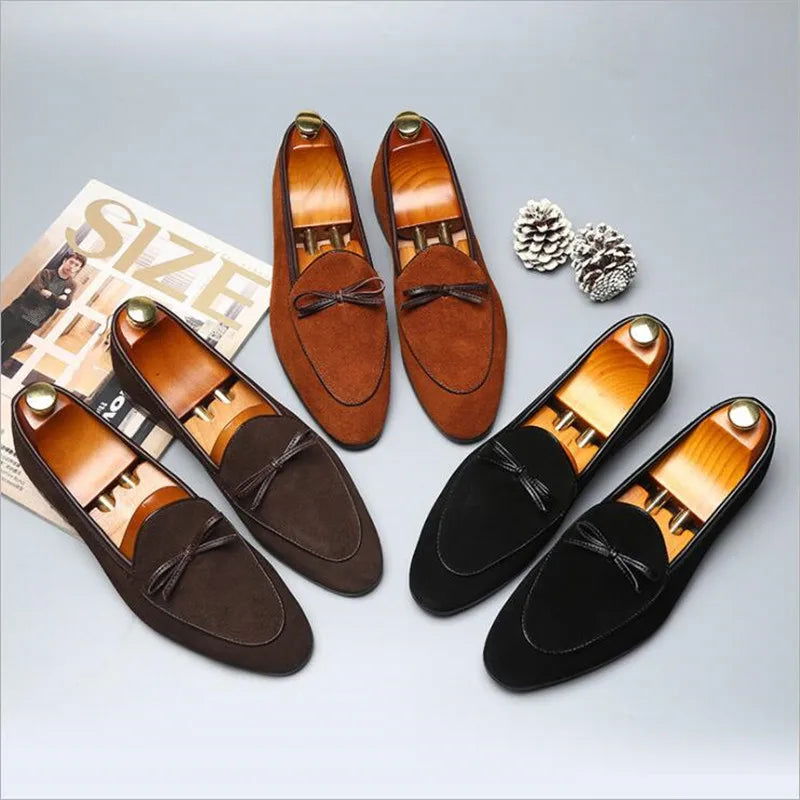 Mocassins Homme en Daim - Style Chic et Polyvalent