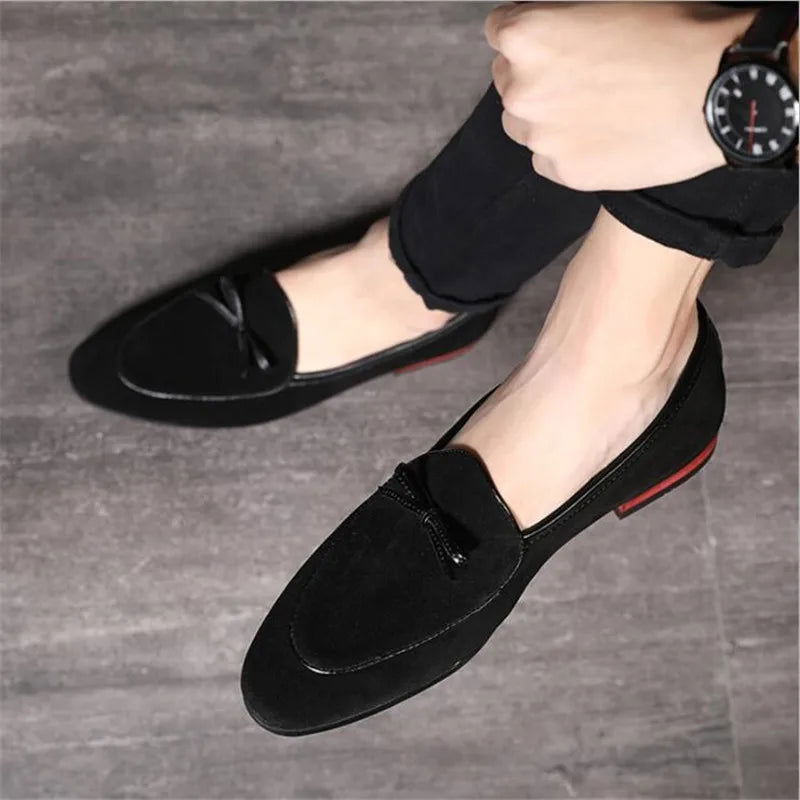 Mocassins Homme en Daim - Style Chic et Polyvalent