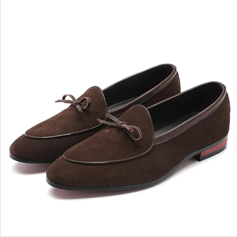 Mocassins Homme en Daim - Style Chic et Polyvalent