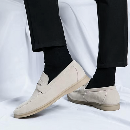 Mocassins Homme en Daim - Style Raffiné