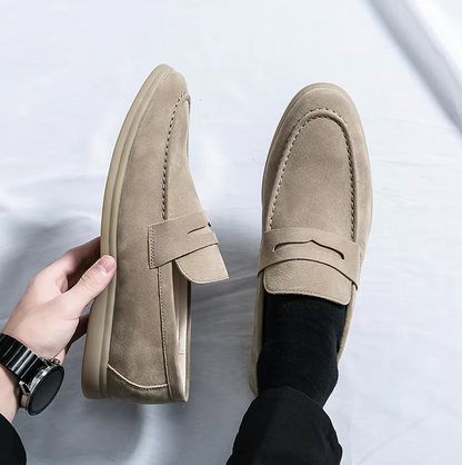 Mocassins Homme en Daim - Style Raffiné