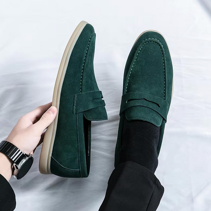 Mocassins Homme en Daim - Style Raffiné