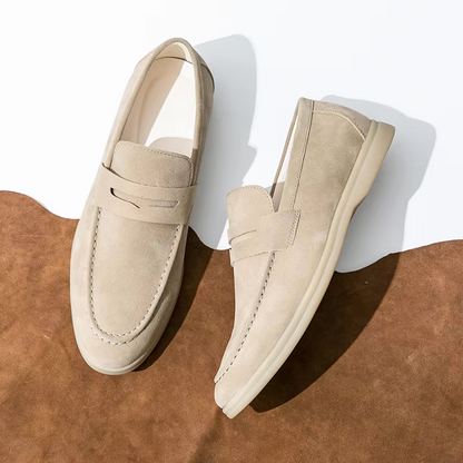 Mocassins Homme en Daim - Style Raffiné
