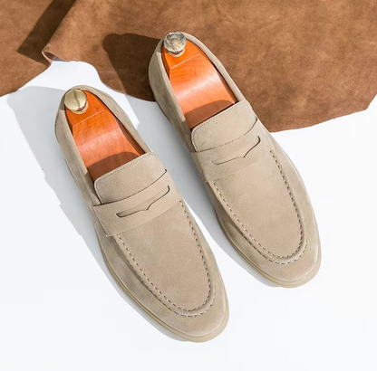 Mocassins Homme en Daim - Style Raffiné