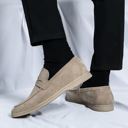 Mocassins Homme en Daim - Style Raffiné