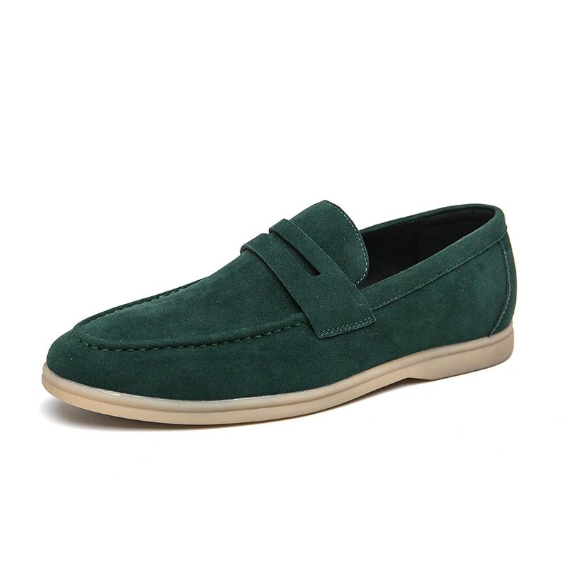 Mocassins Homme en Daim - Style Raffiné