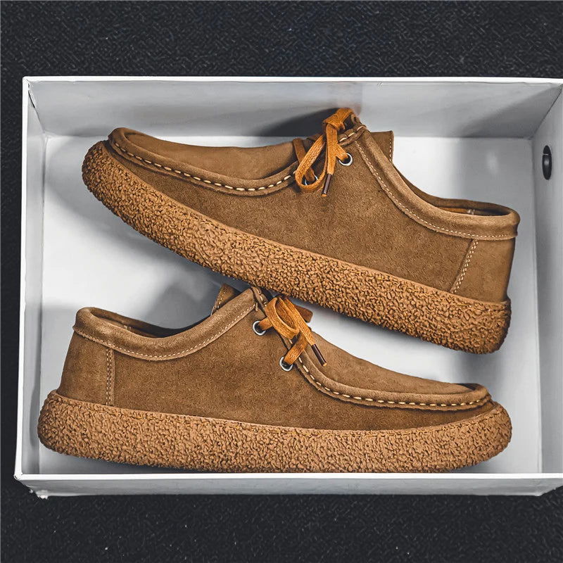Mocassins Homme en Daim Décontracté