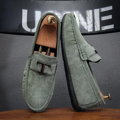 Mocassins Homme en Daim Luxe