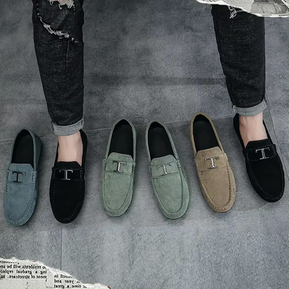 Mocassins Homme en Daim Luxe
