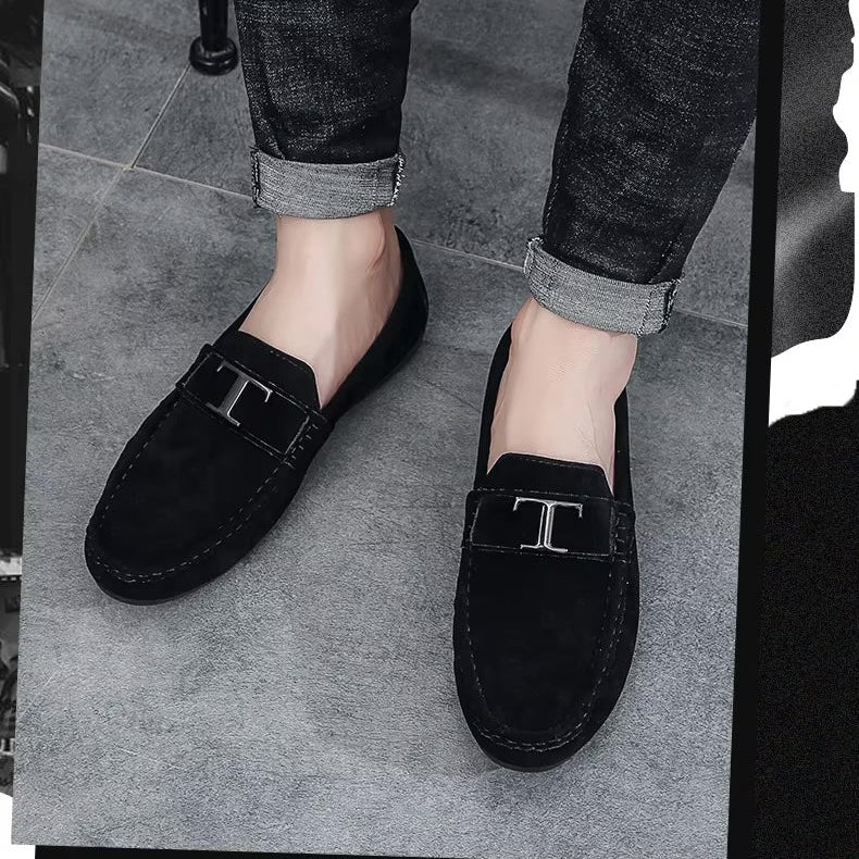 Mocassins Homme en Daim Luxe