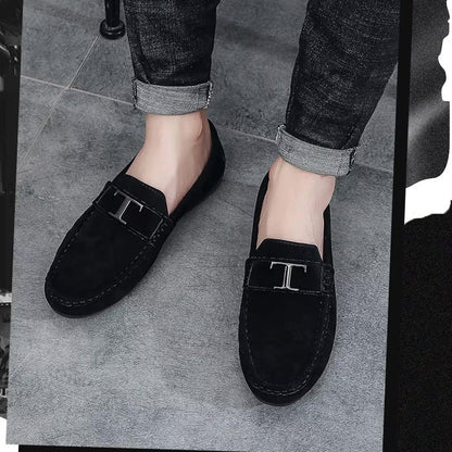 Mocassins Homme en Daim Luxe