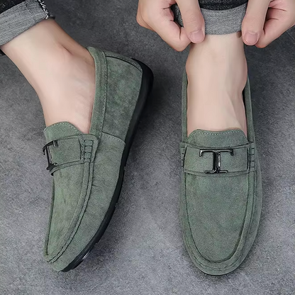 Mocassins Homme en Daim Luxe
