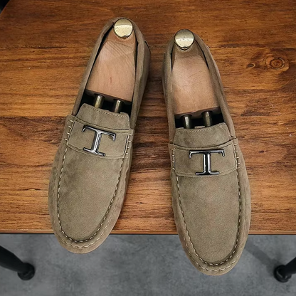 Mocassins Homme en Daim Luxe