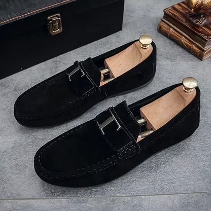 Mocassins Homme en Daim Luxe
