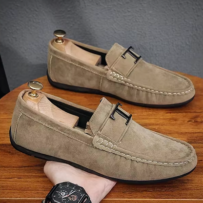 Mocassins Homme en Daim Luxe
