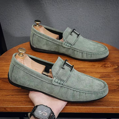 Mocassins Homme en Daim Luxe