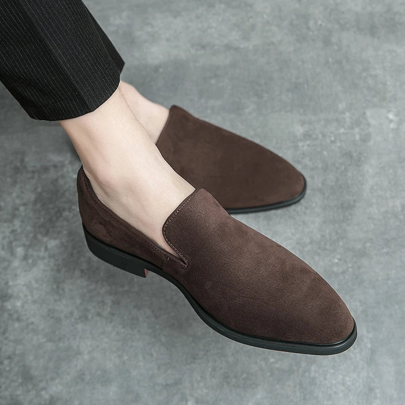 Mocassins Homme en Daim Premium