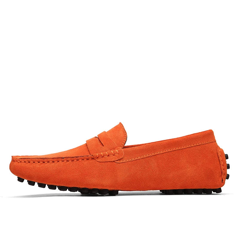 Mocassins Homme en Daim Souple