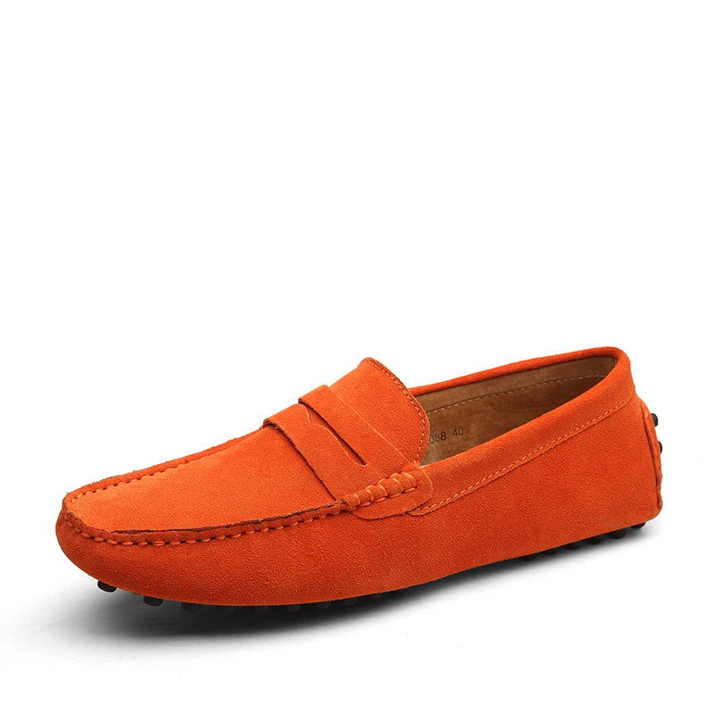 Mocassins Homme en Daim Souple