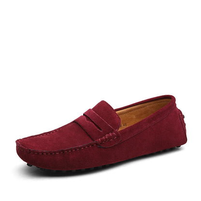 Mocassins Homme en Daim Souple
