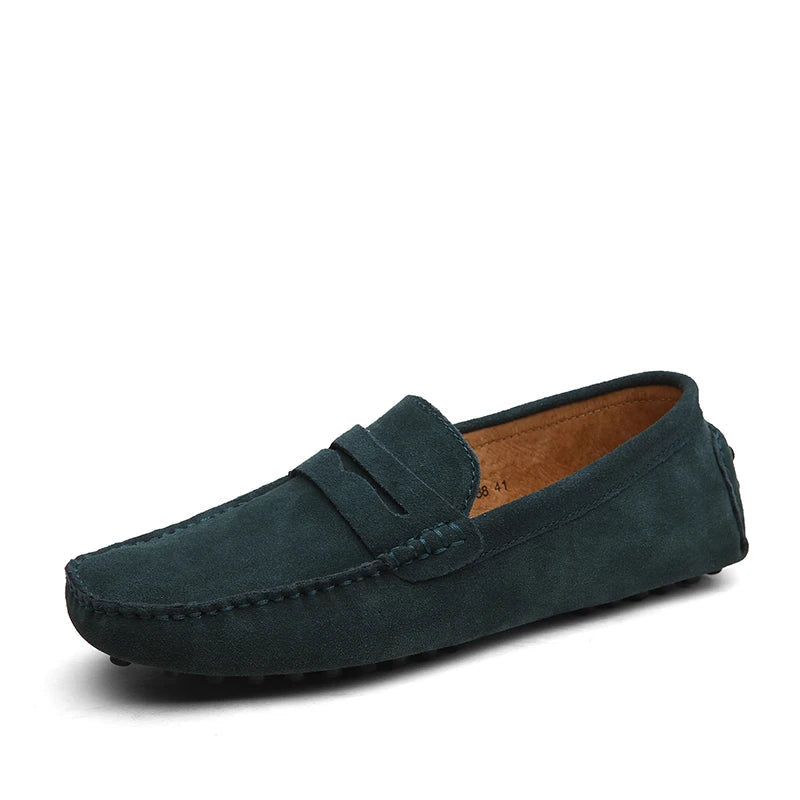 Mocassins Homme en Daim Souple