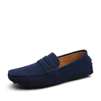 Mocassins Homme en Daim Souple