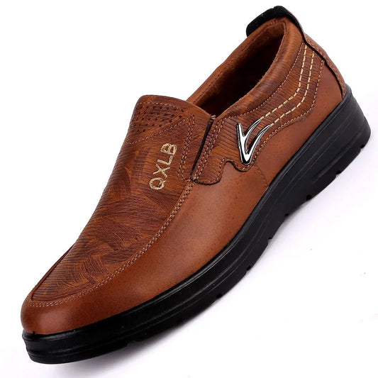 Mocassins Homme en Cuir - Confort et Style Décontracté