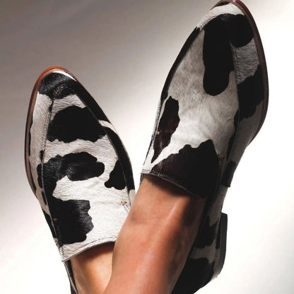 Mocassins Imprimé Animal – Originalité et Style Assuré